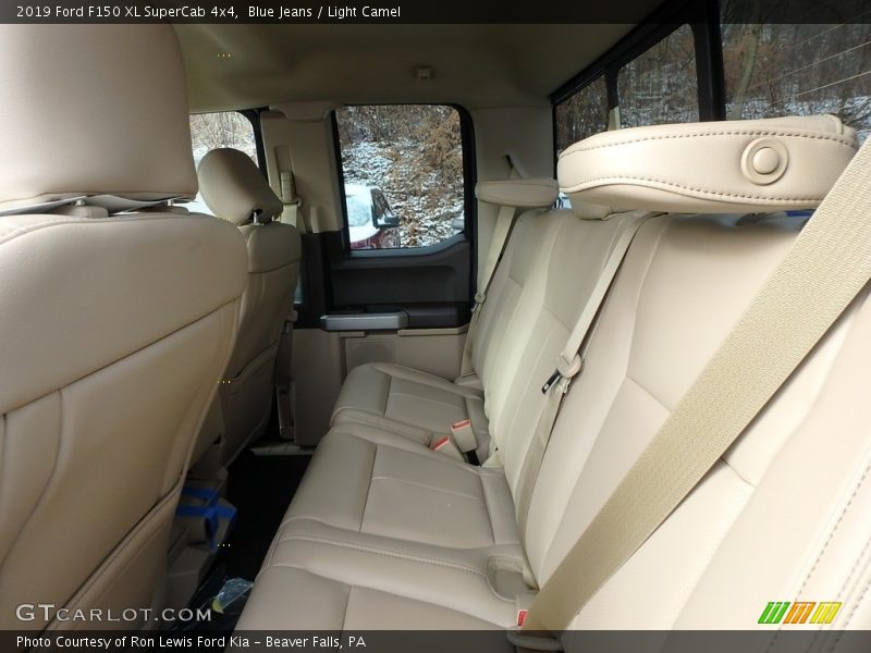 Rear Seat of 2019 F150 XL SuperCab 4x4