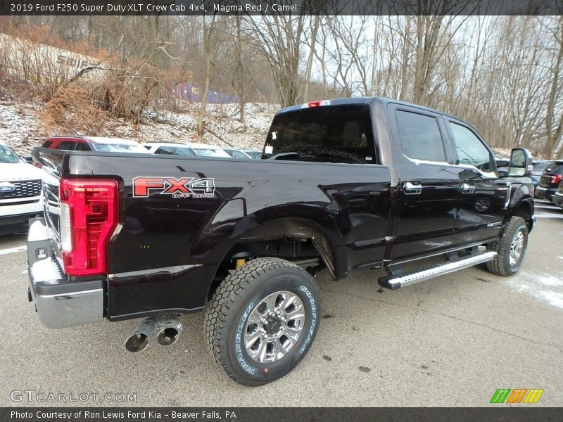  2019 F250 Super Duty XLT Crew Cab 4x4 Magma Red