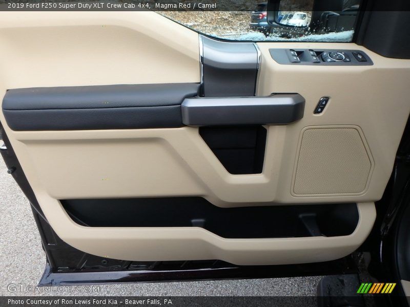 Door Panel of 2019 F250 Super Duty XLT Crew Cab 4x4