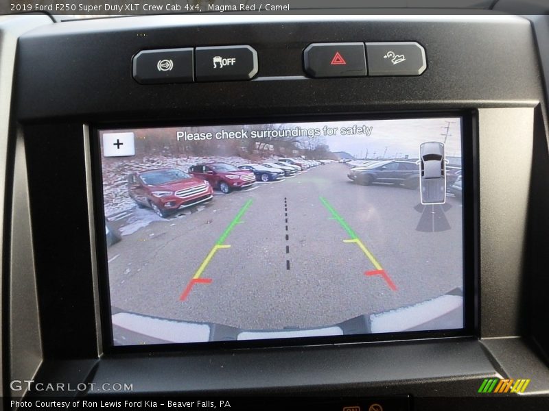 Magma Red / Camel 2019 Ford F250 Super Duty XLT Crew Cab 4x4