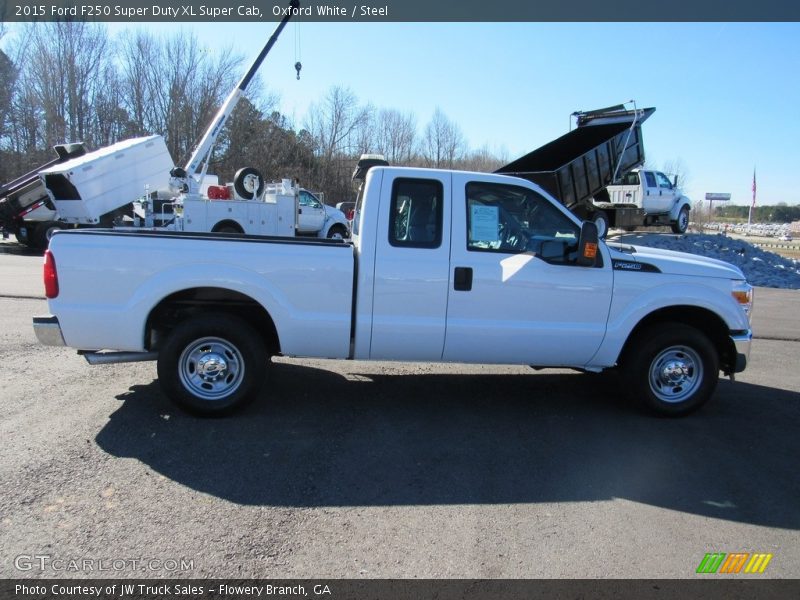 Oxford White / Steel 2015 Ford F250 Super Duty XL Super Cab
