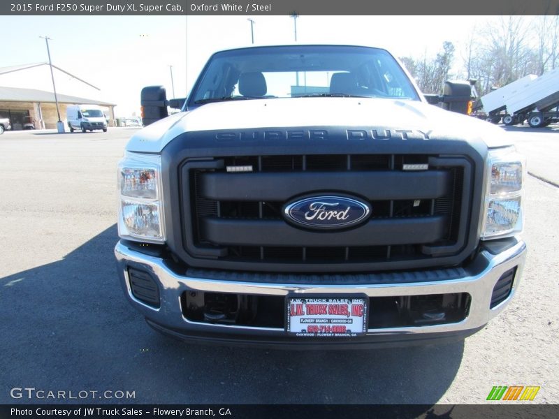 Oxford White / Steel 2015 Ford F250 Super Duty XL Super Cab
