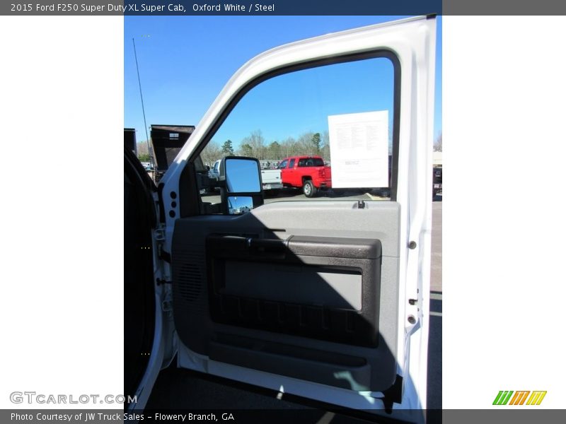 Oxford White / Steel 2015 Ford F250 Super Duty XL Super Cab