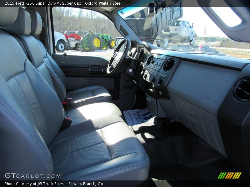 Oxford White / Steel 2015 Ford F250 Super Duty XL Super Cab