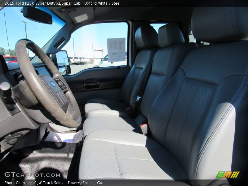 Oxford White / Steel 2015 Ford F250 Super Duty XL Super Cab