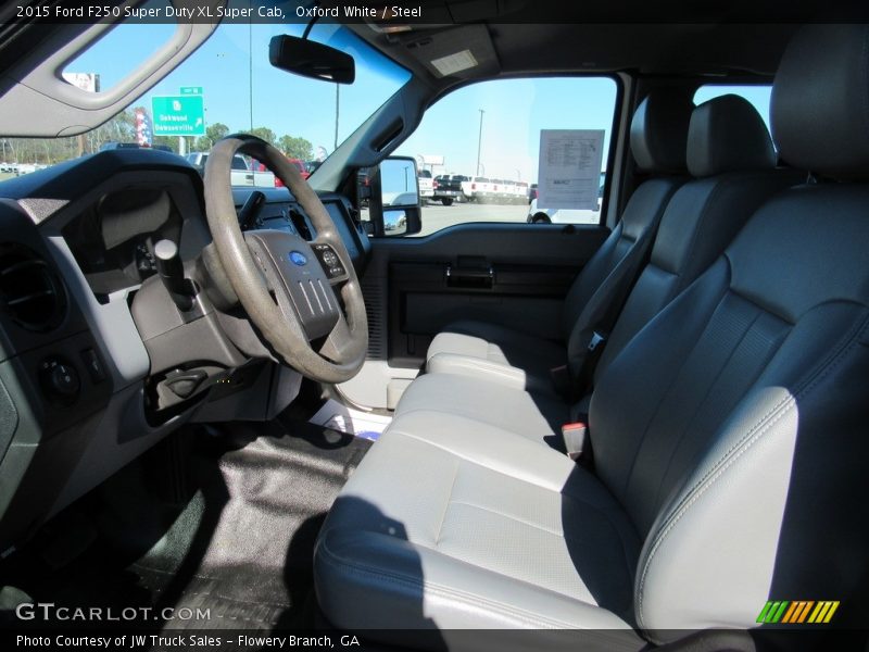 Oxford White / Steel 2015 Ford F250 Super Duty XL Super Cab