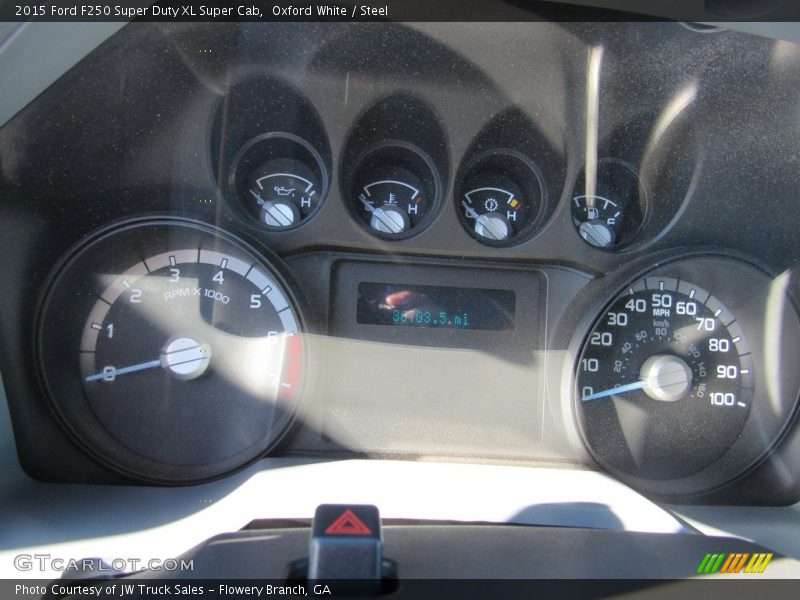 Oxford White / Steel 2015 Ford F250 Super Duty XL Super Cab