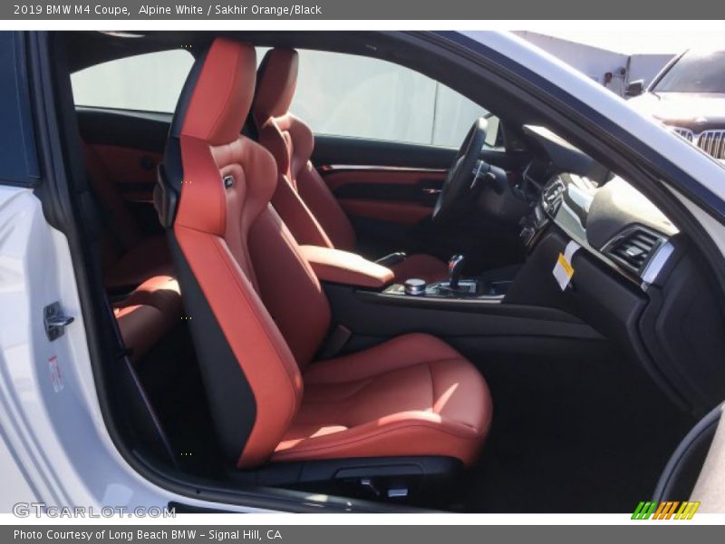 Front Seat of 2019 M4 Coupe