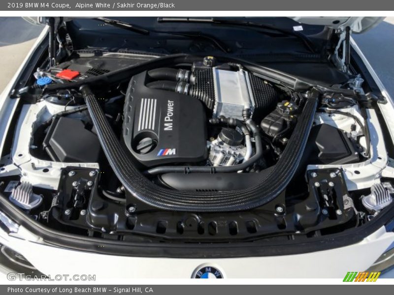  2019 M4 Coupe Engine - 3.0 Liter M TwinPower Turbocharged DOHC 24-Valve VVT Inline 6 Cylinder