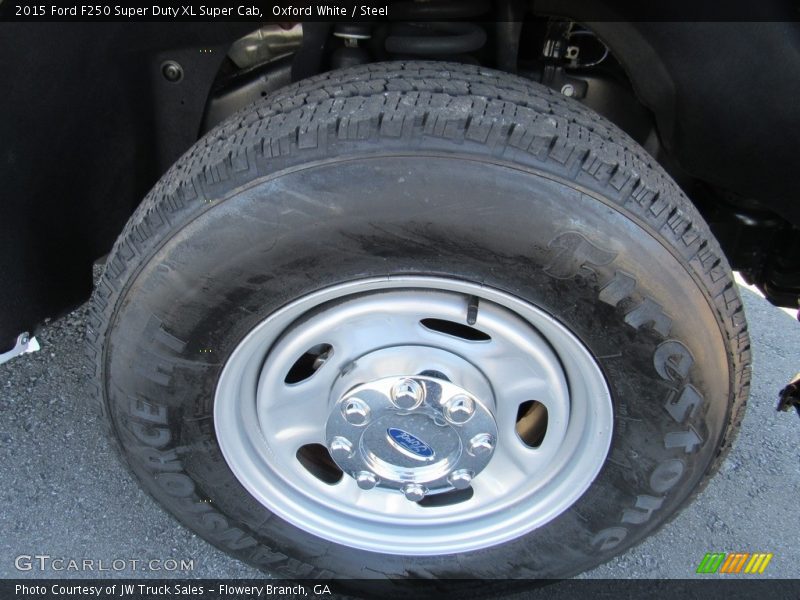 Oxford White / Steel 2015 Ford F250 Super Duty XL Super Cab