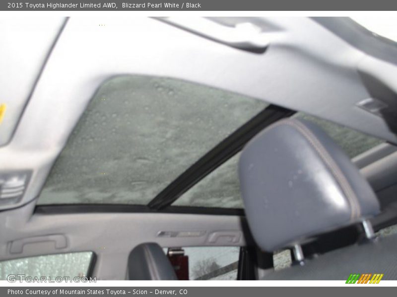 Blizzard Pearl White / Black 2015 Toyota Highlander Limited AWD