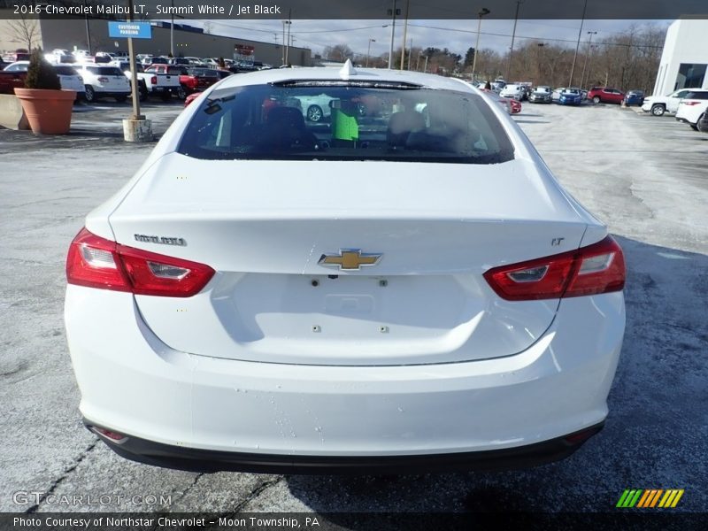 Summit White / Jet Black 2016 Chevrolet Malibu LT