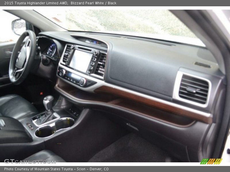 Blizzard Pearl White / Black 2015 Toyota Highlander Limited AWD