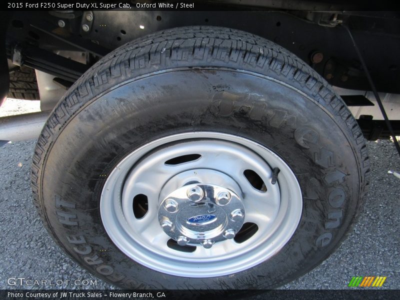 Oxford White / Steel 2015 Ford F250 Super Duty XL Super Cab
