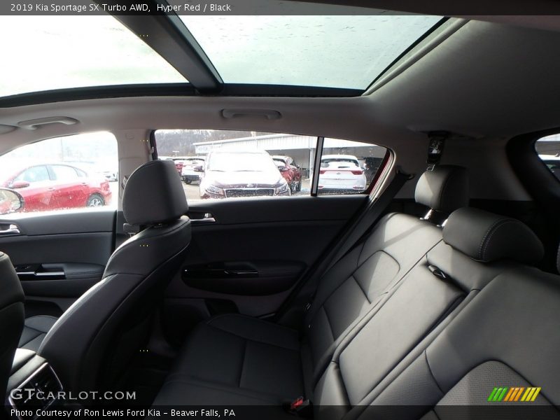 Hyper Red / Black 2019 Kia Sportage SX Turbo AWD