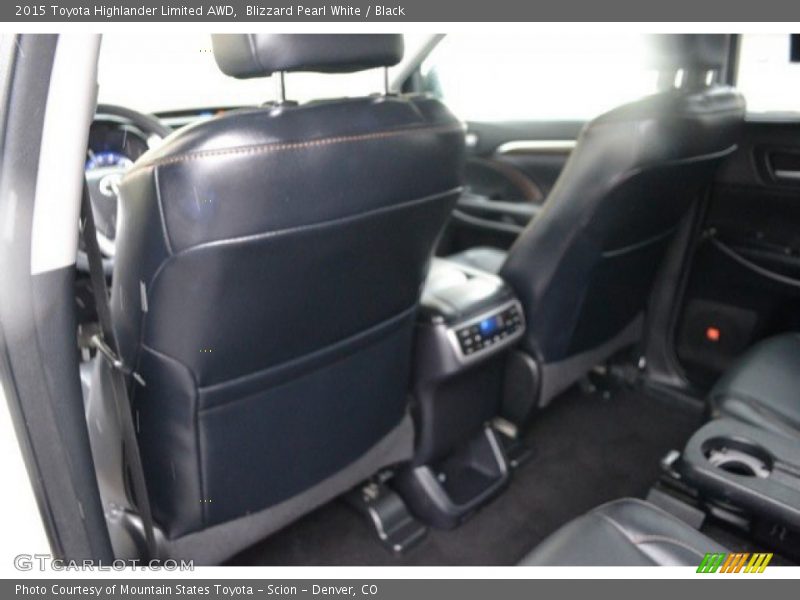 Blizzard Pearl White / Black 2015 Toyota Highlander Limited AWD