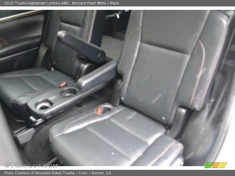 Blizzard Pearl White / Black 2015 Toyota Highlander Limited AWD