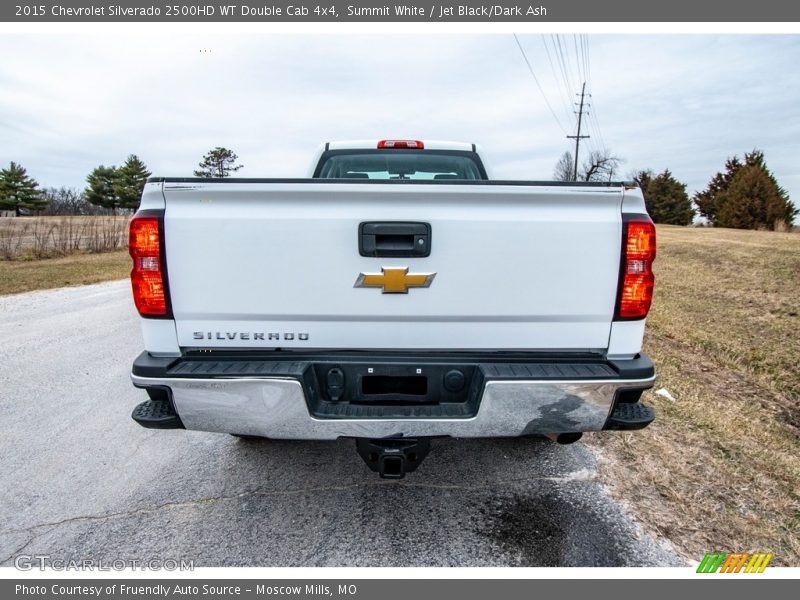Summit White / Jet Black/Dark Ash 2015 Chevrolet Silverado 2500HD WT Double Cab 4x4