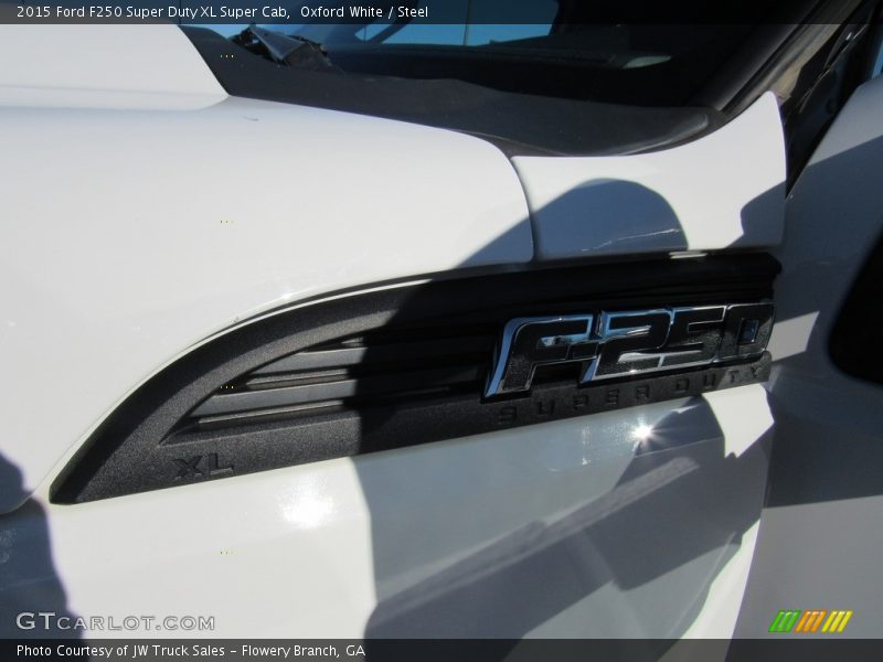 Oxford White / Steel 2015 Ford F250 Super Duty XL Super Cab
