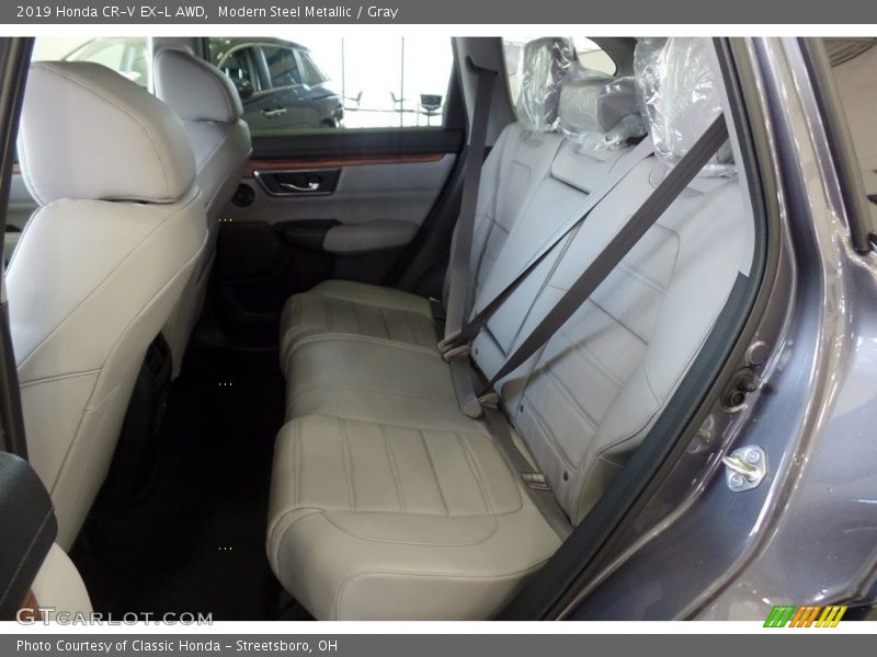 Modern Steel Metallic / Gray 2019 Honda CR-V EX-L AWD