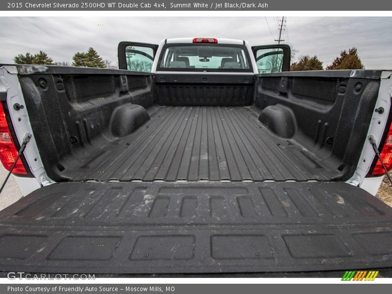 Summit White / Jet Black/Dark Ash 2015 Chevrolet Silverado 2500HD WT Double Cab 4x4