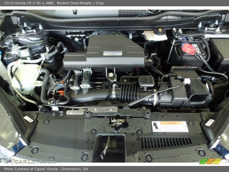  2019 CR-V EX-L AWD Engine - 1.5 Liter Turbocharged DOHC 16-Valve i-VTEC 4 Cylinder