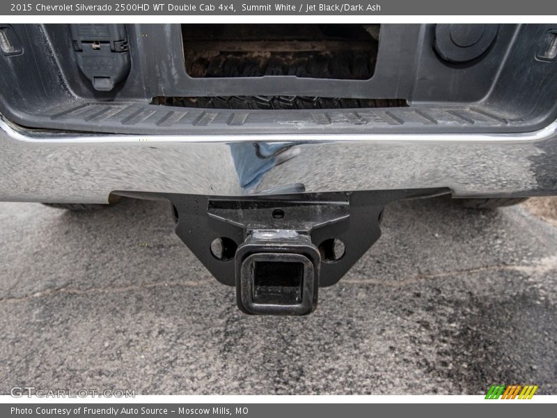 Summit White / Jet Black/Dark Ash 2015 Chevrolet Silverado 2500HD WT Double Cab 4x4