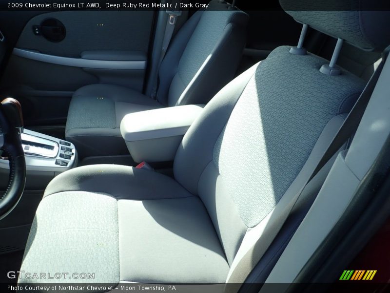 Deep Ruby Red Metallic / Dark Gray 2009 Chevrolet Equinox LT AWD
