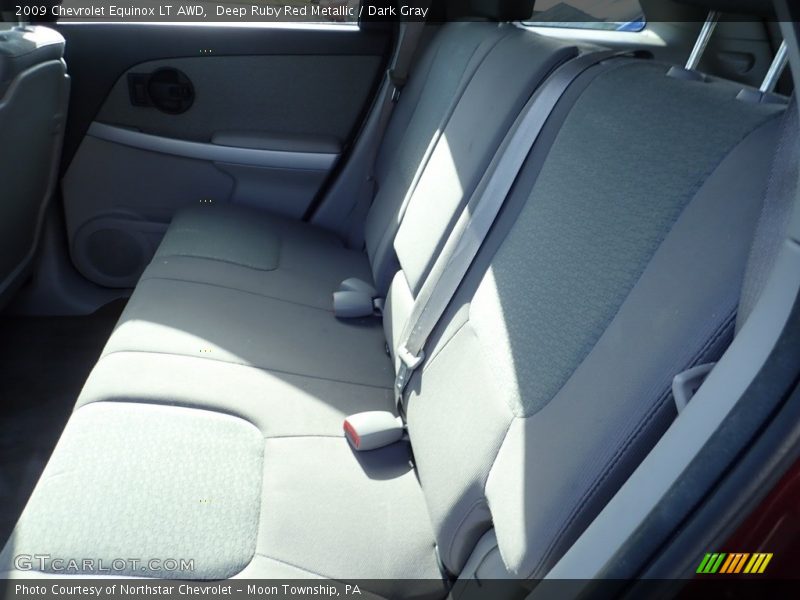 Deep Ruby Red Metallic / Dark Gray 2009 Chevrolet Equinox LT AWD