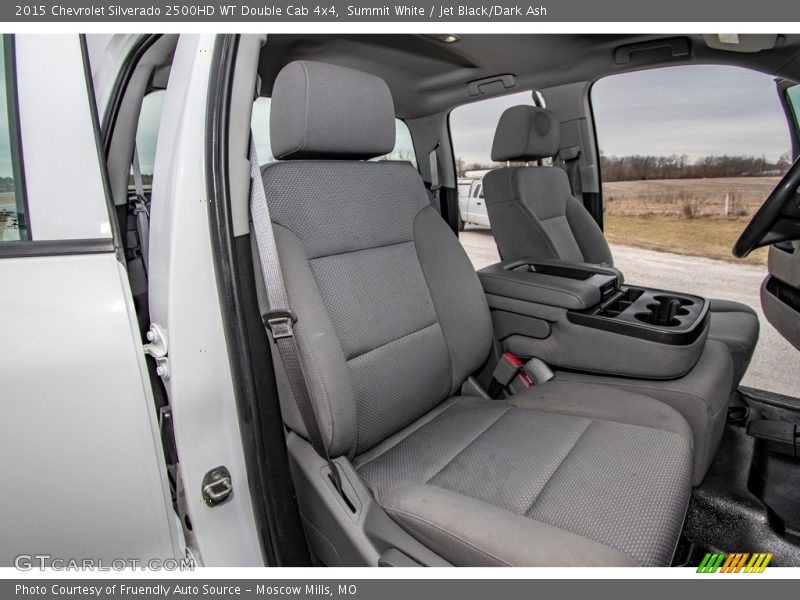 Summit White / Jet Black/Dark Ash 2015 Chevrolet Silverado 2500HD WT Double Cab 4x4