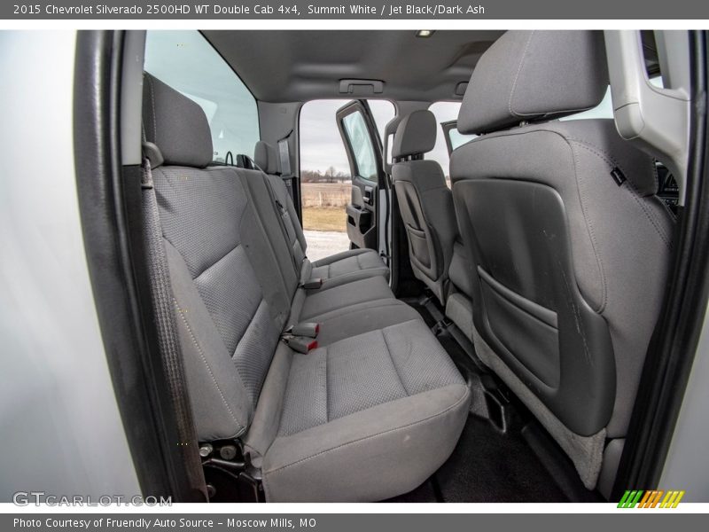 Summit White / Jet Black/Dark Ash 2015 Chevrolet Silverado 2500HD WT Double Cab 4x4