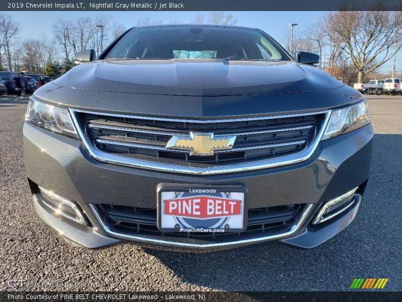 Nightfall Gray Metallic / Jet Black 2019 Chevrolet Impala LT
