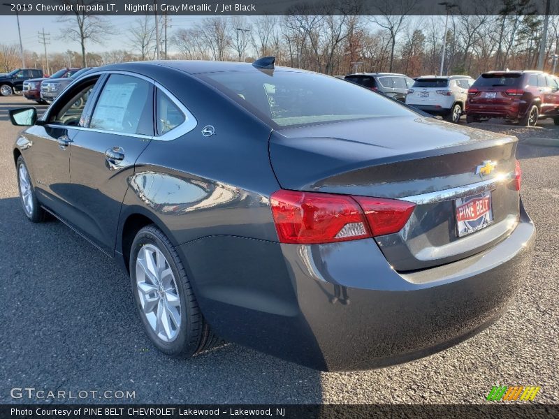 Nightfall Gray Metallic / Jet Black 2019 Chevrolet Impala LT