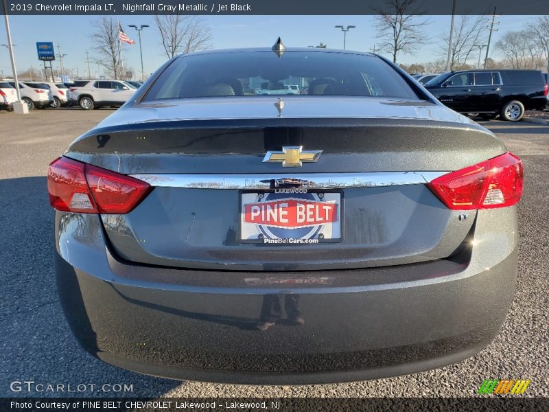 Nightfall Gray Metallic / Jet Black 2019 Chevrolet Impala LT