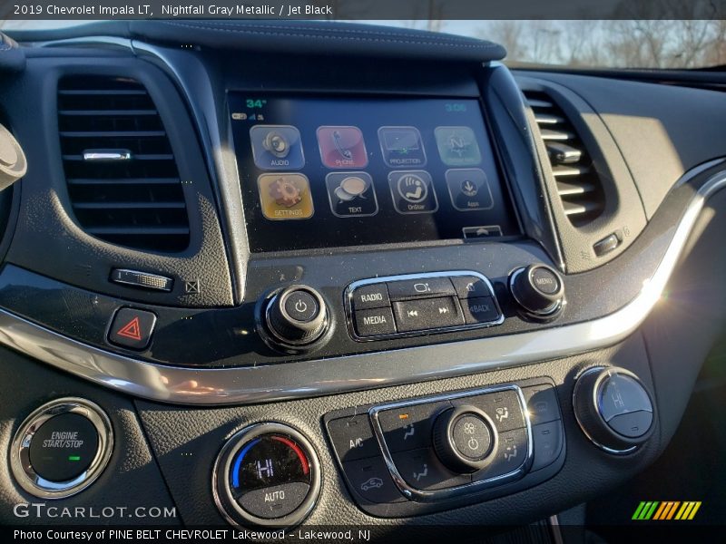 Nightfall Gray Metallic / Jet Black 2019 Chevrolet Impala LT