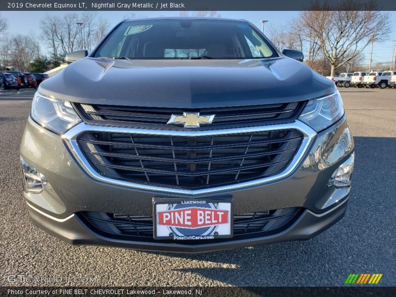 Nightfall Gray Metallic / Jet Black 2019 Chevrolet Equinox LT