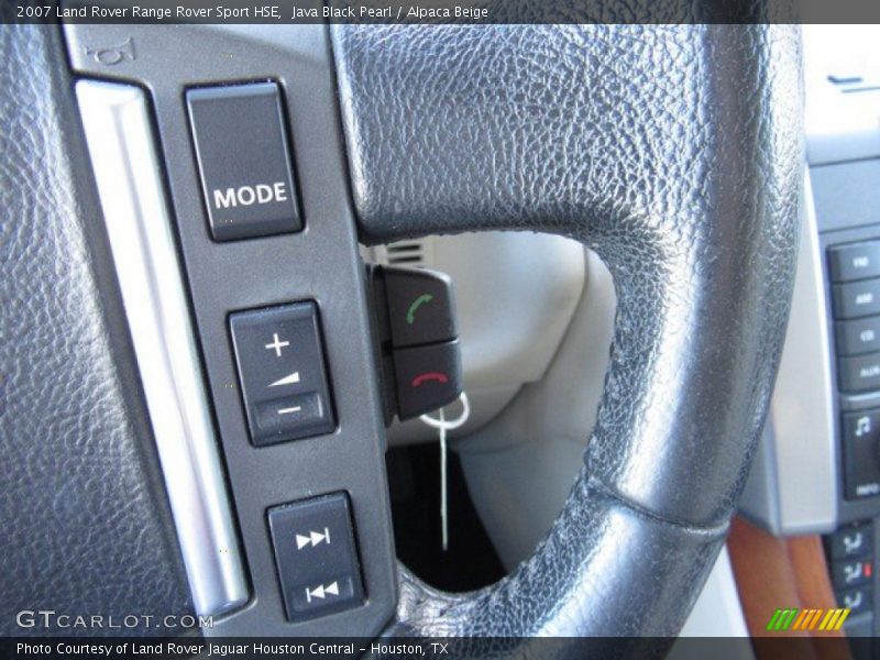 Java Black Pearl / Alpaca Beige 2007 Land Rover Range Rover Sport HSE