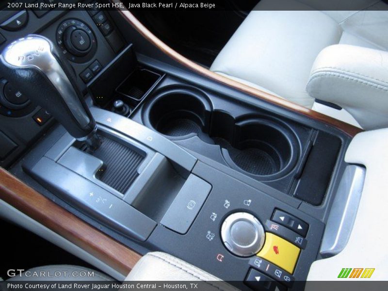 Java Black Pearl / Alpaca Beige 2007 Land Rover Range Rover Sport HSE