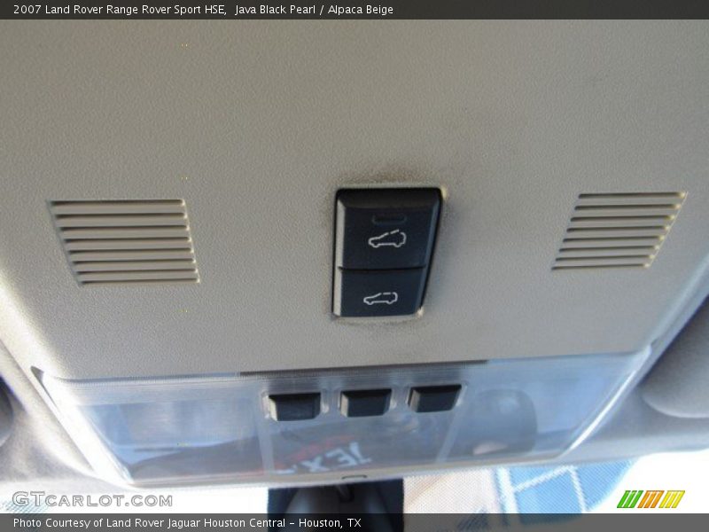 Java Black Pearl / Alpaca Beige 2007 Land Rover Range Rover Sport HSE