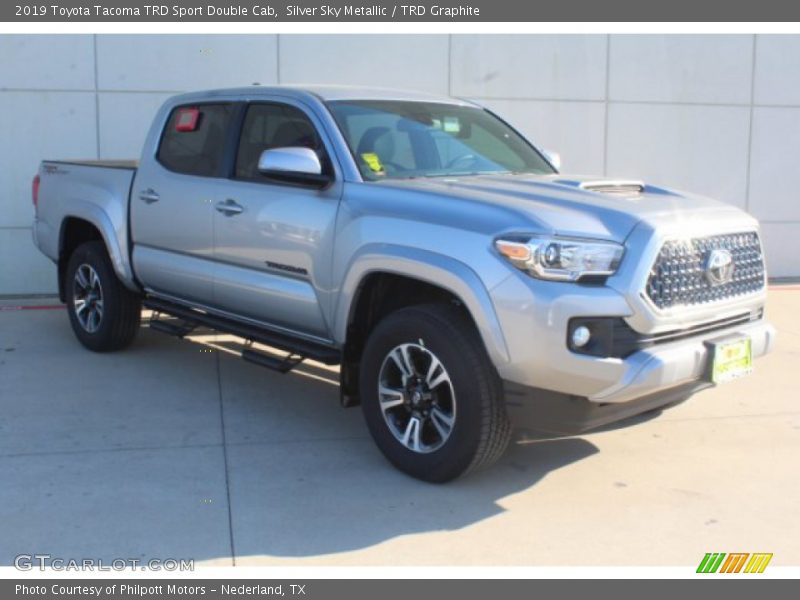 Silver Sky Metallic / TRD Graphite 2019 Toyota Tacoma TRD Sport Double Cab