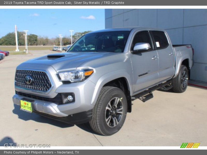 Front 3/4 View of 2019 Tacoma TRD Sport Double Cab