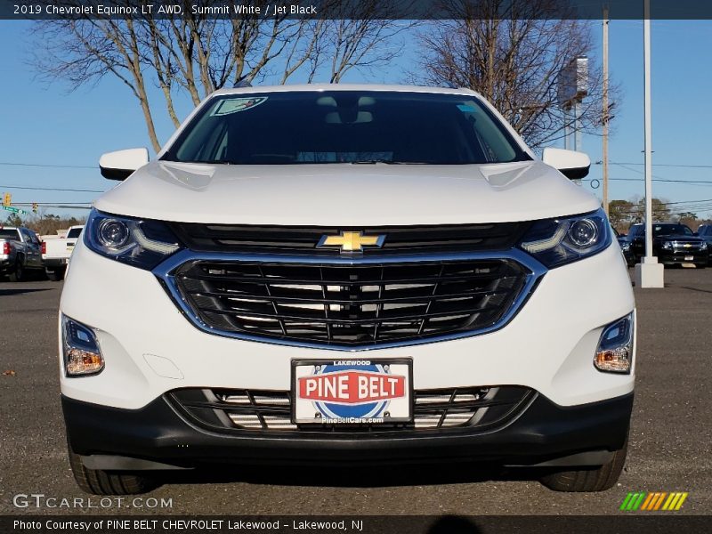 Summit White / Jet Black 2019 Chevrolet Equinox LT AWD