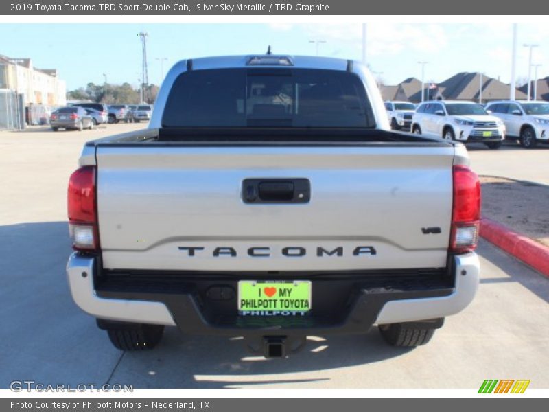 Silver Sky Metallic / TRD Graphite 2019 Toyota Tacoma TRD Sport Double Cab