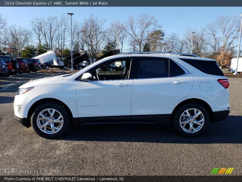 Summit White / Jet Black 2019 Chevrolet Equinox LT AWD