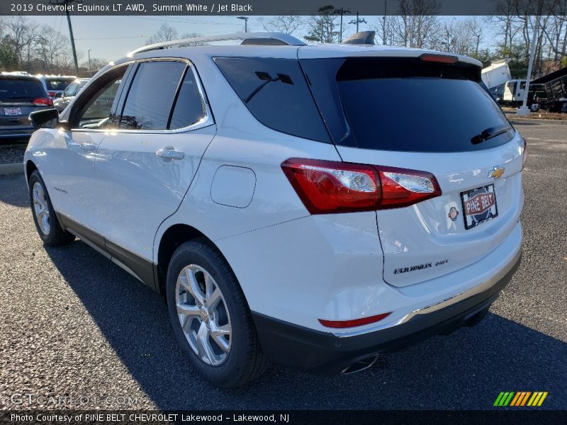 Summit White / Jet Black 2019 Chevrolet Equinox LT AWD