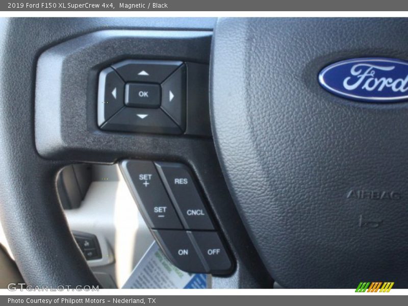 Magnetic / Black 2019 Ford F150 XL SuperCrew 4x4