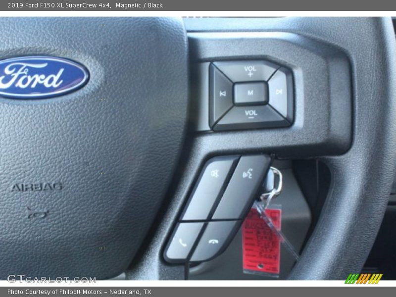 Magnetic / Black 2019 Ford F150 XL SuperCrew 4x4