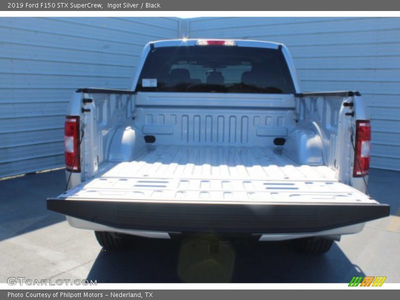 Ingot Silver / Black 2019 Ford F150 STX SuperCrew