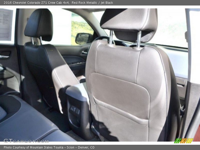 Red Rock Metallic / Jet Black 2016 Chevrolet Colorado Z71 Crew Cab 4x4