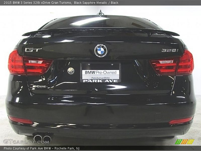 Black Sapphire Metallic / Black 2015 BMW 3 Series 328i xDrive Gran Turismo